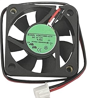 AD0412MX-G70 DC12V 0.08A 0.96W 4010 Hydraulic Bearing Cooling Fan 5.7CFM 3800RPM