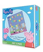 Funskool Games for Adult Peppa Pig – ABC Game, Educational Game, Counting, Letter Recognition and Matching Skills, 1-4 Players, 3 and Above