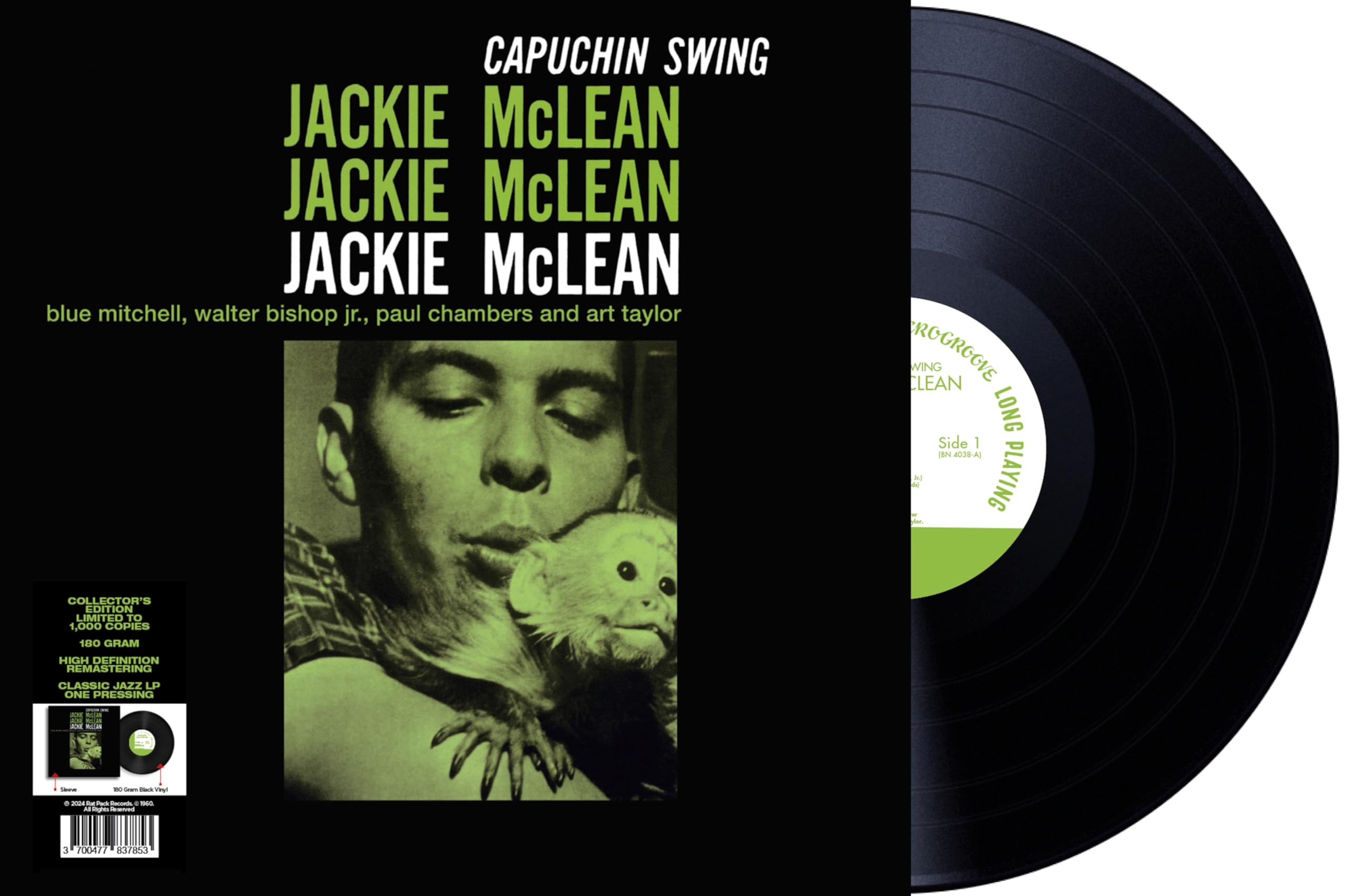 Jackie Mclean Capuchin Swing LP New 3700477837853