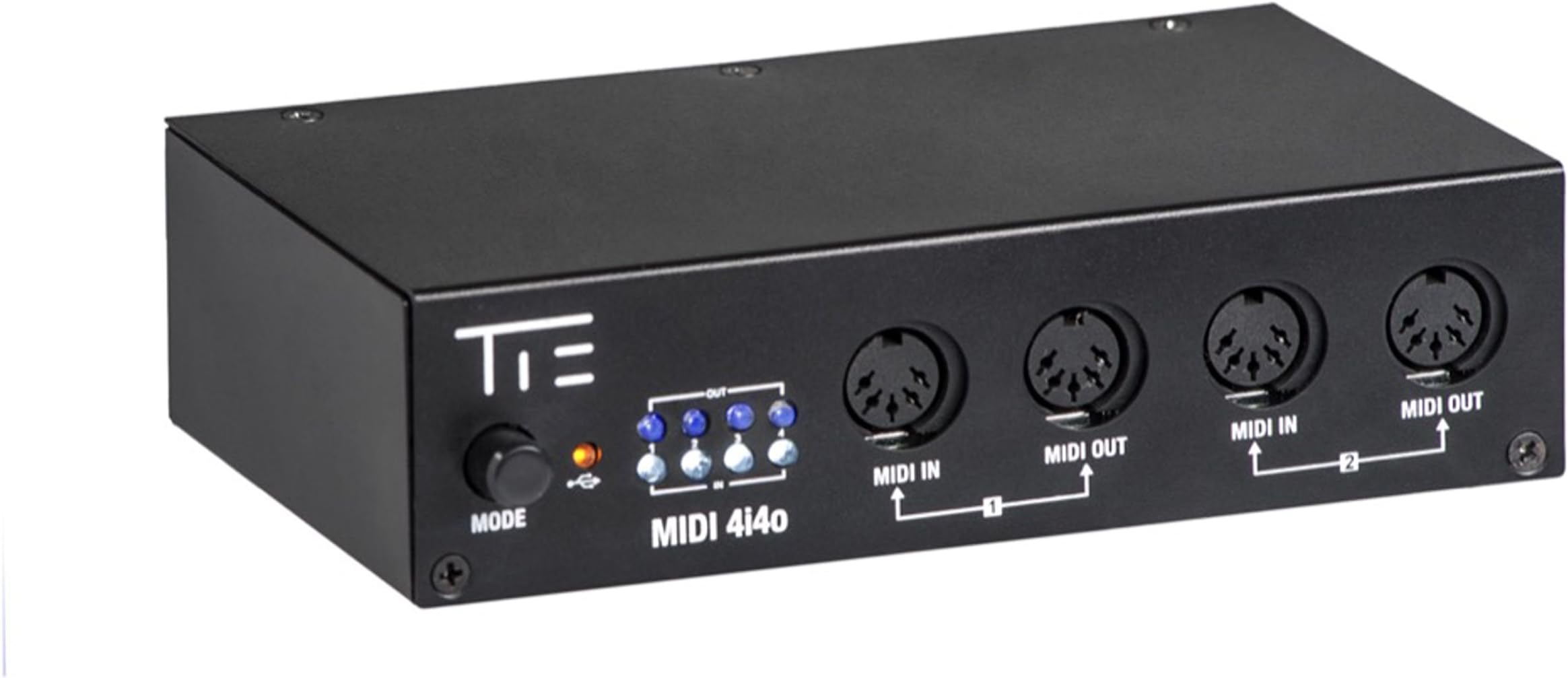 TIE 4i4o Interface with MIDI-Merge