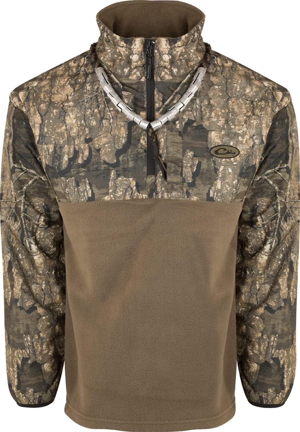 Drake Waterfowl Men's MST Quarter 1/4 Zip Refuge Eqwader Waterproof Windproof Breathable Resistant Outdoor Hunting Jacket - Image 2