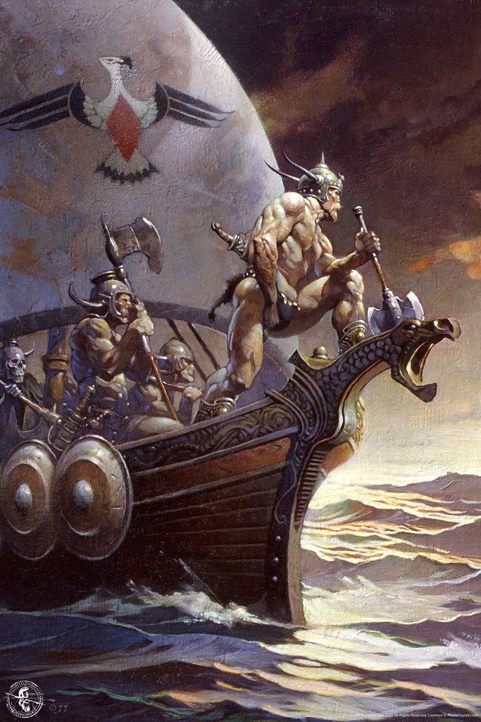 Amazon.com: Viking Poster Gothic Fantasy Wall Art Kane on The