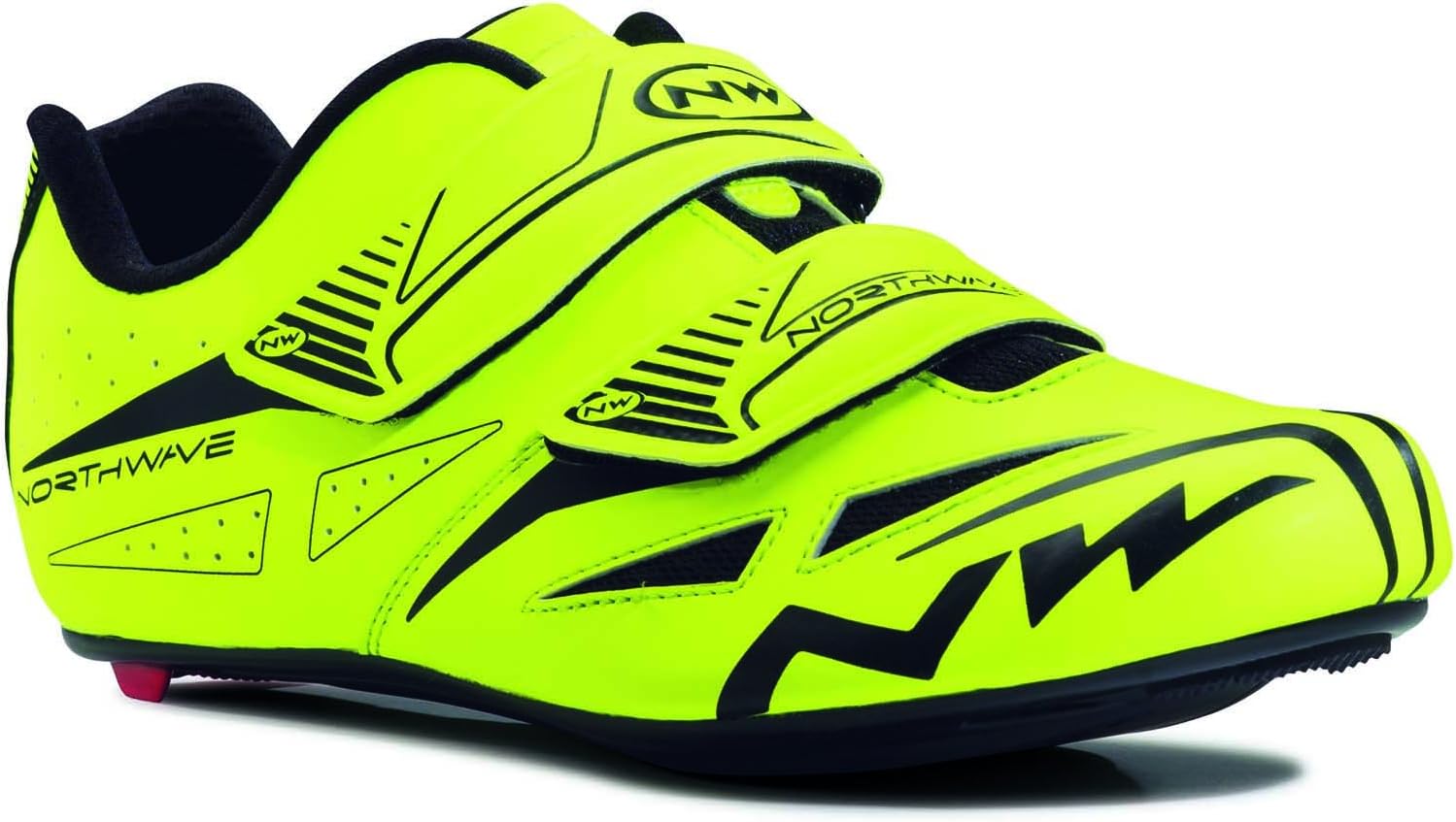 NORTHWAVE Scarpe ciclismo strada uomo JET EVO giallo fluo