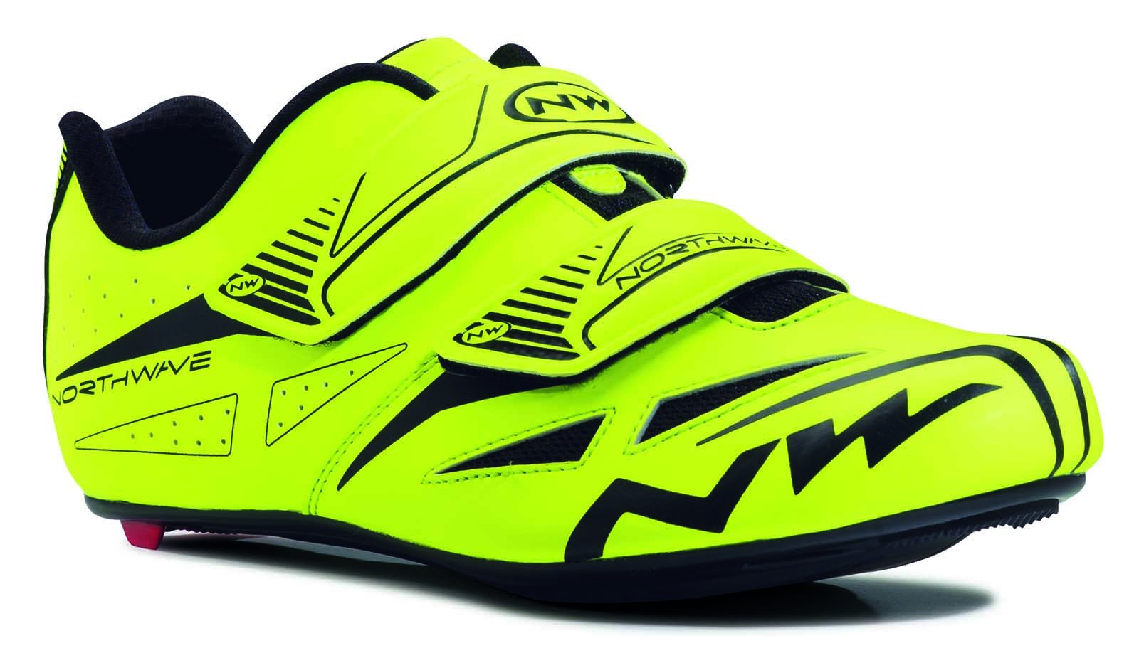 NORTHWAVE Scarpe ciclismo strada uomo JET EVO giallo fluo