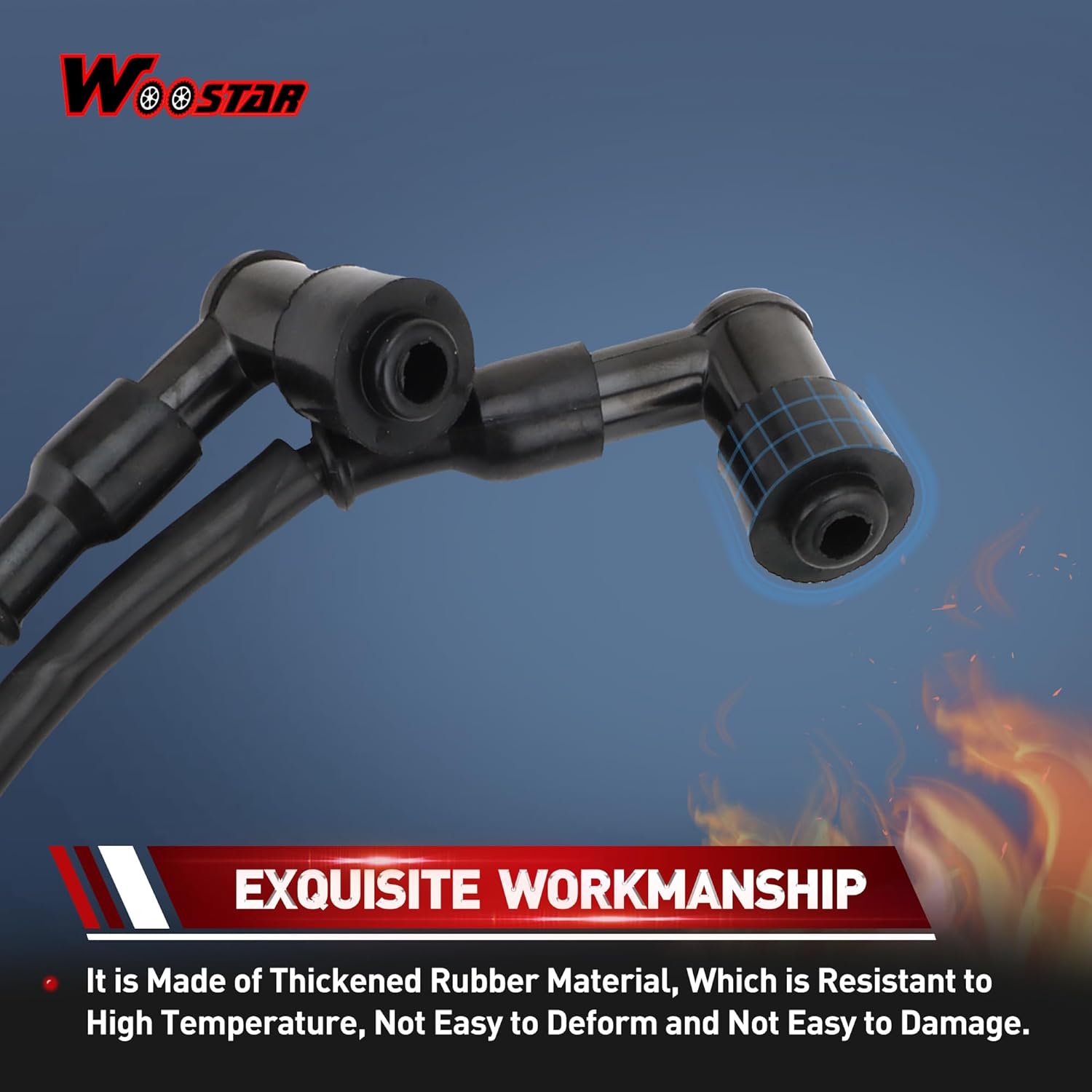 WOOSTAR CDI Unit Ignition Coil Replacement for Suzuki 9.9HP 15HP Outboard Engine OEM 32900-93901 32900-93902