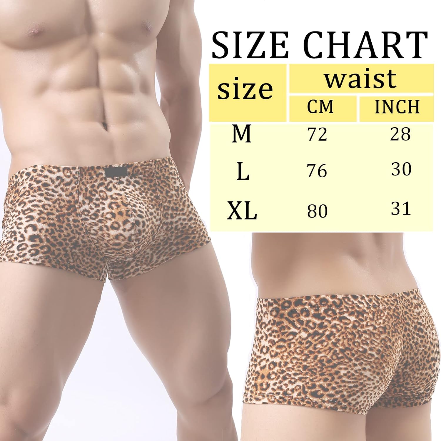 Mens Sexy Boxer Briefs Underwear Low Rise Breathable Men Trunks Shorts Underpants