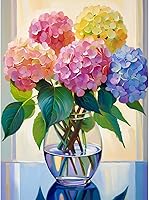 Vista 7 de Ecdivjs Paquete de 2 kits de pintura de diamantes de dibujos animados para adultos, kits de arte de diamantes de dibujos animados para adultos, kits