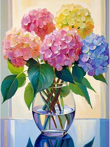 Miniatura 8 de Ecdivjs Paquete de 2 kits de pintura de diamantes de hongos para adultos, kits de arte de diamantes de hongos de taladro completo, gemas de arte de