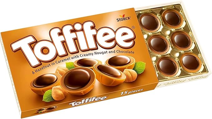 Toffifee - Chocolates con avellana y caramelo (125g)