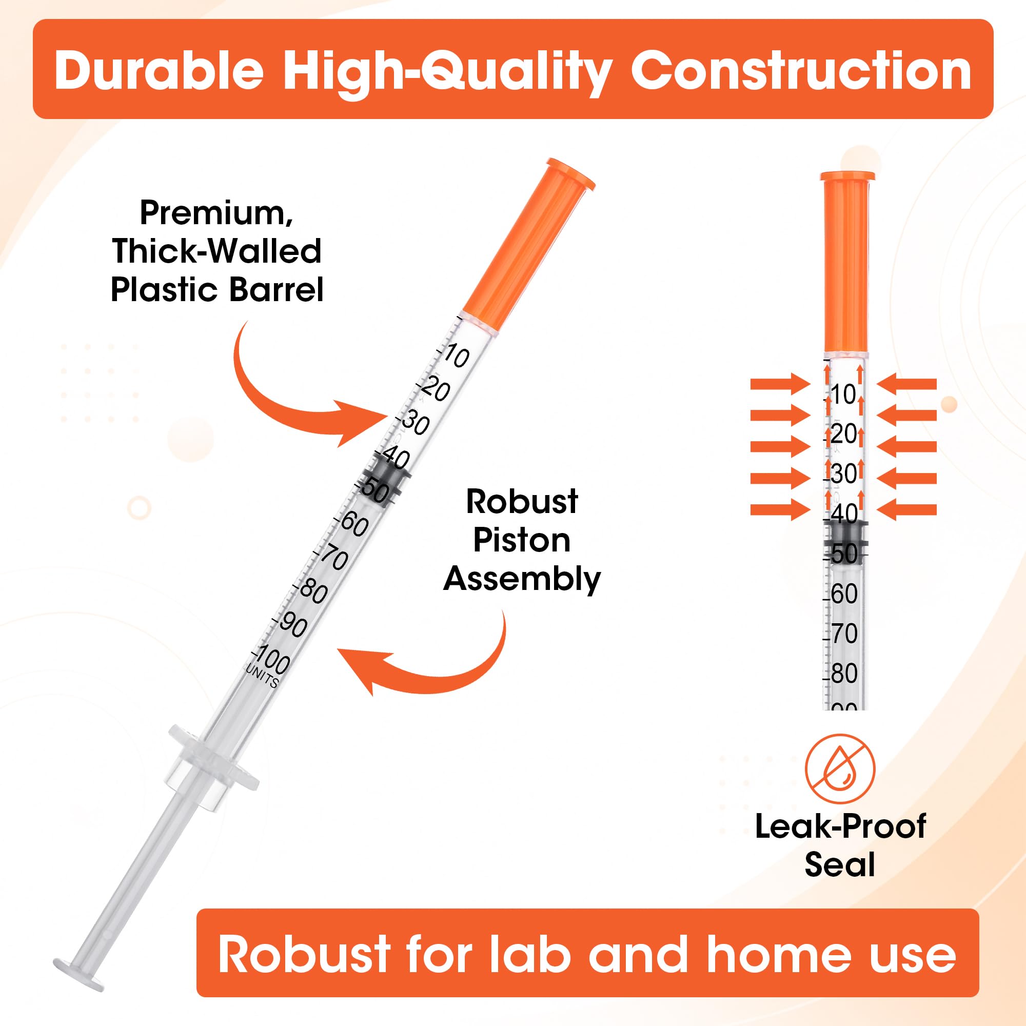 1ml Syringes 31G - Precise Liquid Handling -6