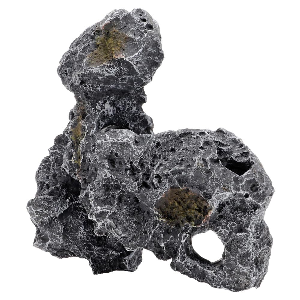 Hobby Cavity Stone Dark 5, 33 x 16 x 33 cm, Dekoration für Aquarien