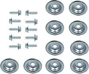 WFLNHB 10 Piece Skid Plate Washer and Bolt Kit for Polaris Ranger and RZR