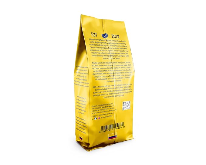 Café en Grano Colombiano Jones Ranch Coffee Tinto de Sevilla 340 g miniatura 2
