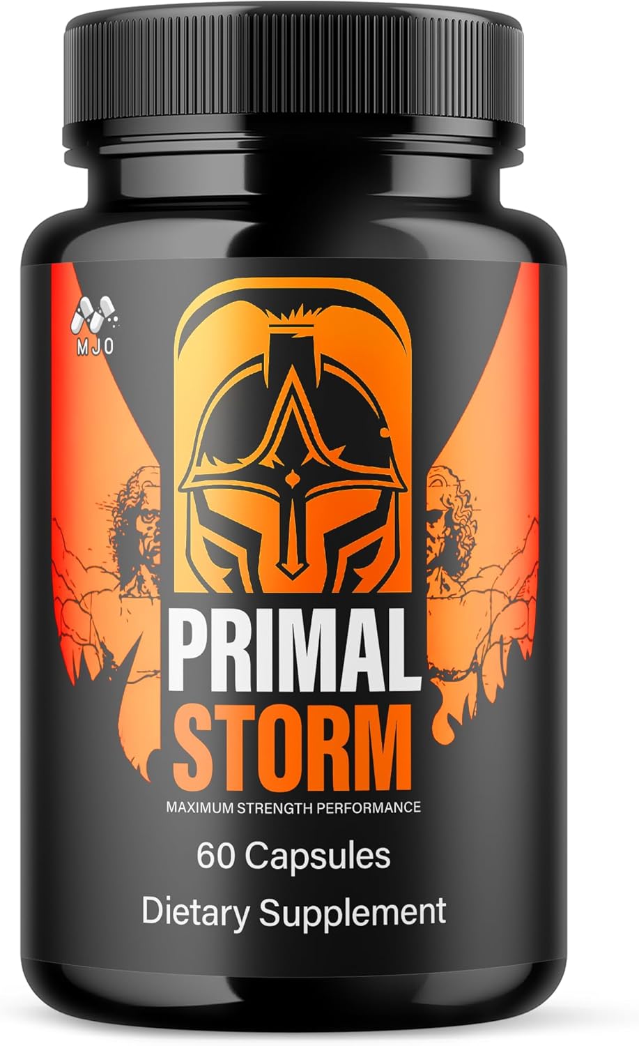 Primal Storm Capsules, Official Primal Storm Supplement for Men with All Natural Ingredients, Advanced PrimalStorm Health and Wellness Pills Maximum Strength Formula Vitamin Supplement (60 Capsules)