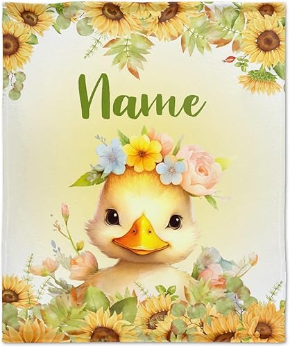 Miniatura 63 de Manta personalizada con diseño de jirafa y elefante, manta de franela suave, acogedora y ligera con nombre para sofá, cama, sofá, regalo, unisex