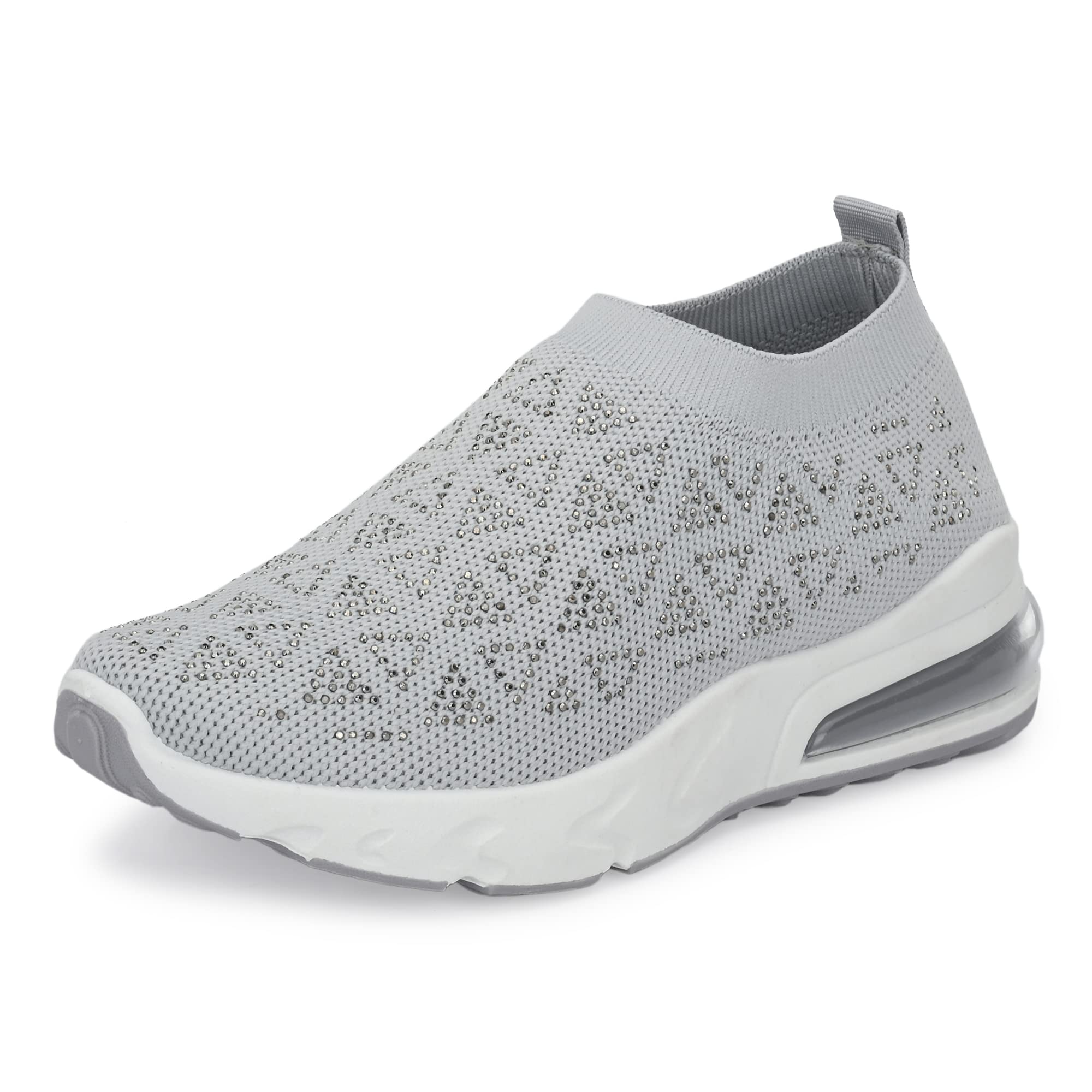 Flavia Womens Running Shoes (Grey 7 UK QD15018) (B09QCRPKWL) Amazon Price History, Amazon Price Tracker