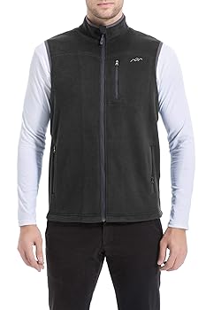 TRAILSIDE SUPPLY CO. Men's Full-zip Polar Fleece Vest