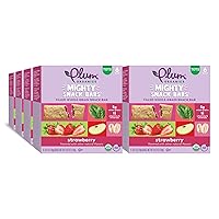 Vista 25 de Plum Organics Mighty Snack Bars - Pumpkin and Banana - 0.67 oz Bars (Pack of 48) - Organic Fruit and Vegetable Toddler Food Snack Bars