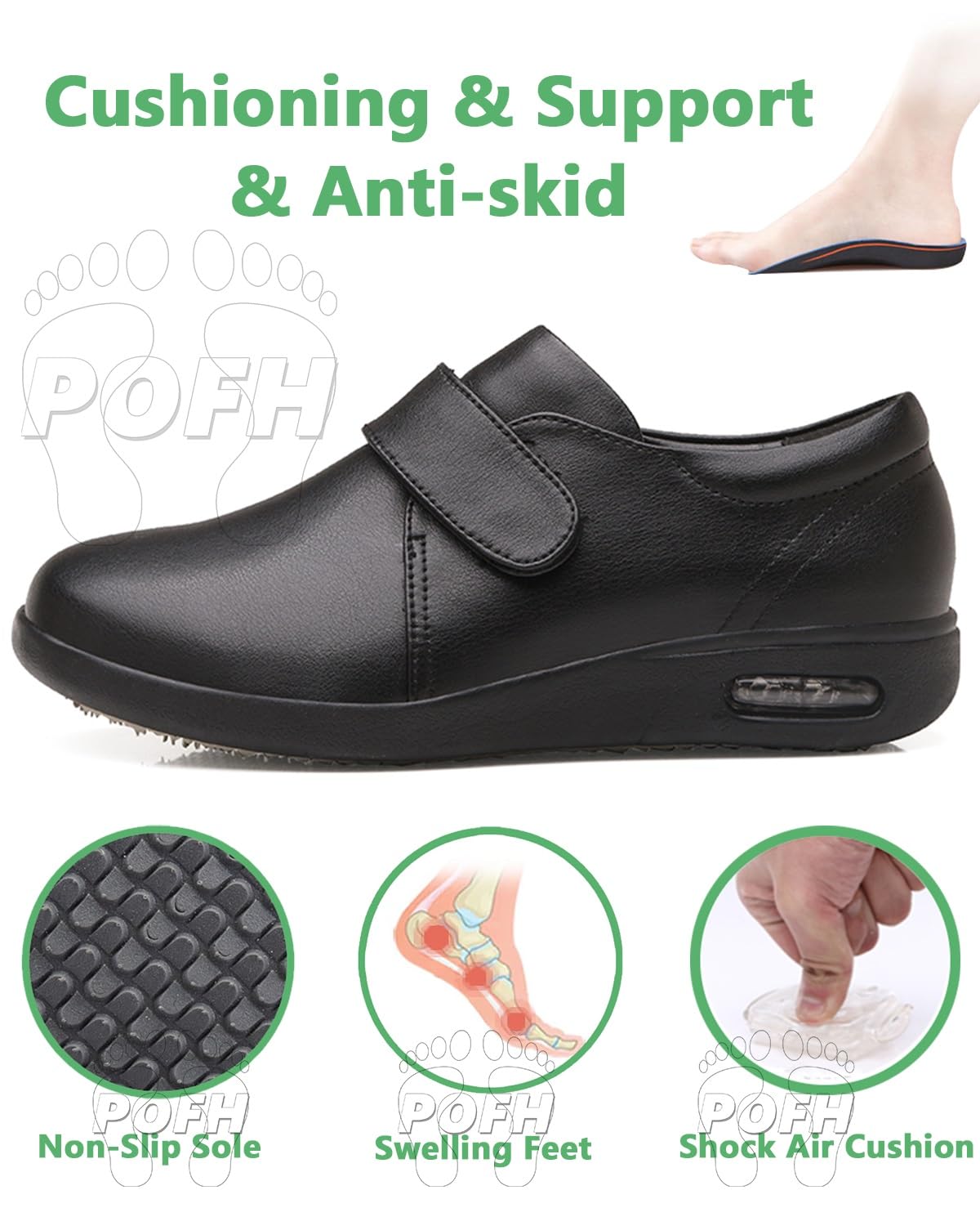 Zapatos Diabeticos Hombre Mujer Zapatos ortopédicos Deportivos para Caminar para Mujer Zapatos para diabéticos con Soporte Ligeros Transpirables Cómodos