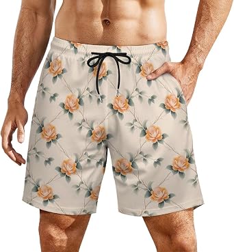 Men's Compression Liner Shorts Quick Dry Mesh Liner with Pockets