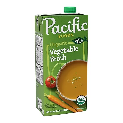 Miniatura 14 de Pacific Foods Caldo de setas orgánico, caja de cartón de 32 onzas (paquete de 2)