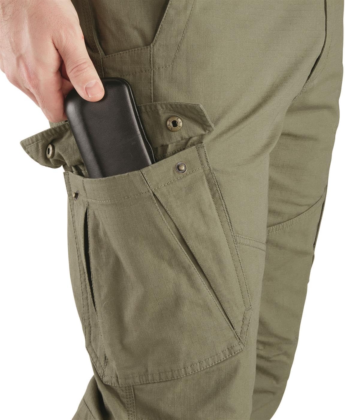 Guide Gear Ripstop Cargo Work Pants 2.0; Men’s Workwear for Construction, Utility, and Safety