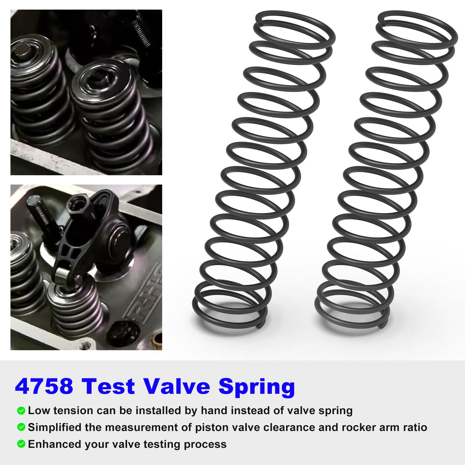 Snapklik.com : 4758-2 Valve Checking Springs - Low Tension Checking ...