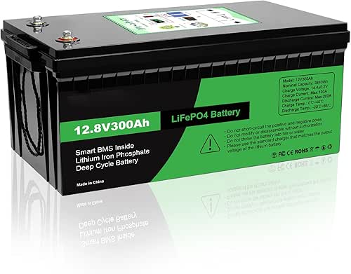 12V 100Ah 300Ah LiFePO4 Lithium Iron Phosphate With 200A BMS