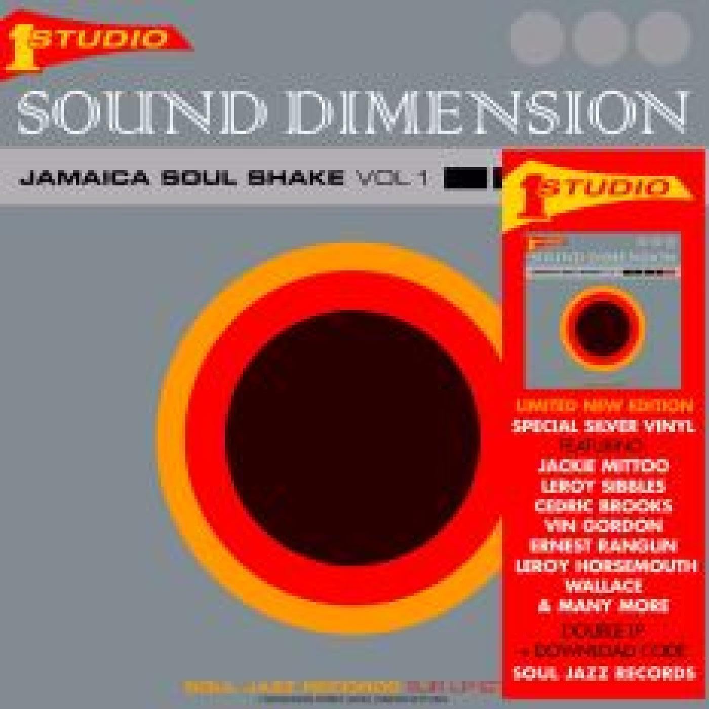 SOUND DIMENSION - Jamaica Soul Shake Vol 1 - SILVER VINYL 2XLP + MP3 CODE