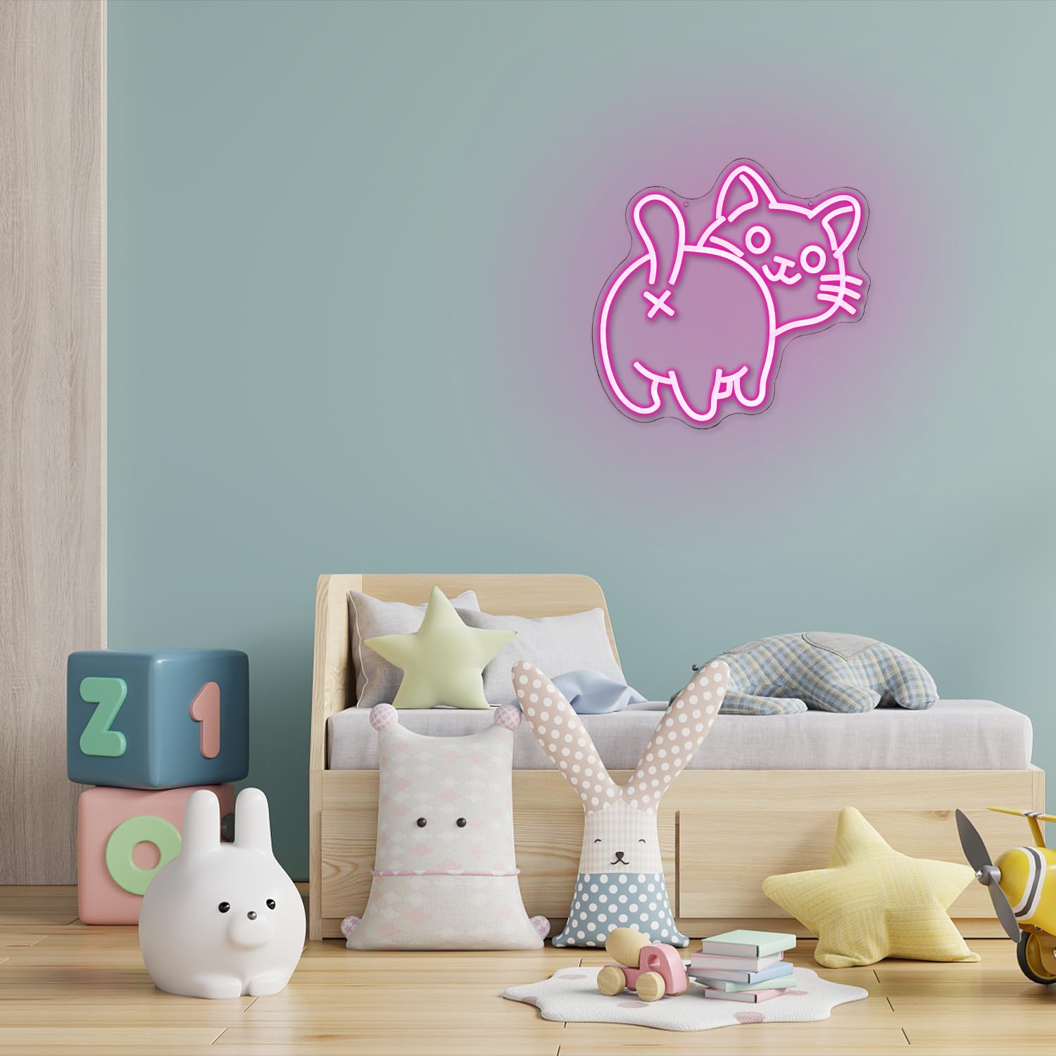 Amazon.co.jp: LMSIGNLY 猫 ネオンサイン 動物 ネオンライト ピンク