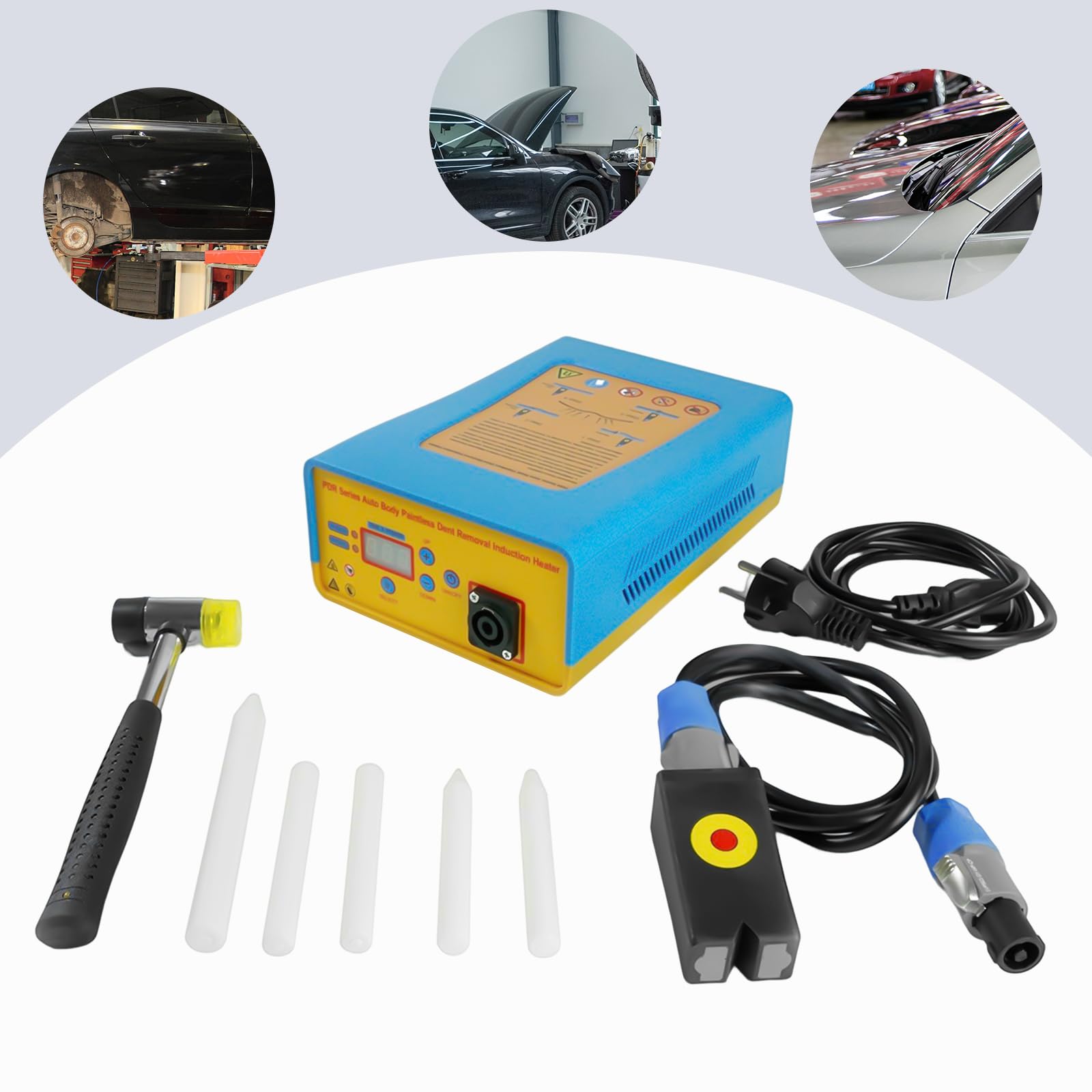 Induktionsheizgerät Hot Box Auto lackierfreie Dellen Reparatur Werkzeug PDR Hot Box Induktion Heizung Maschine lacklosReparatur Werkzeug Kit 220V