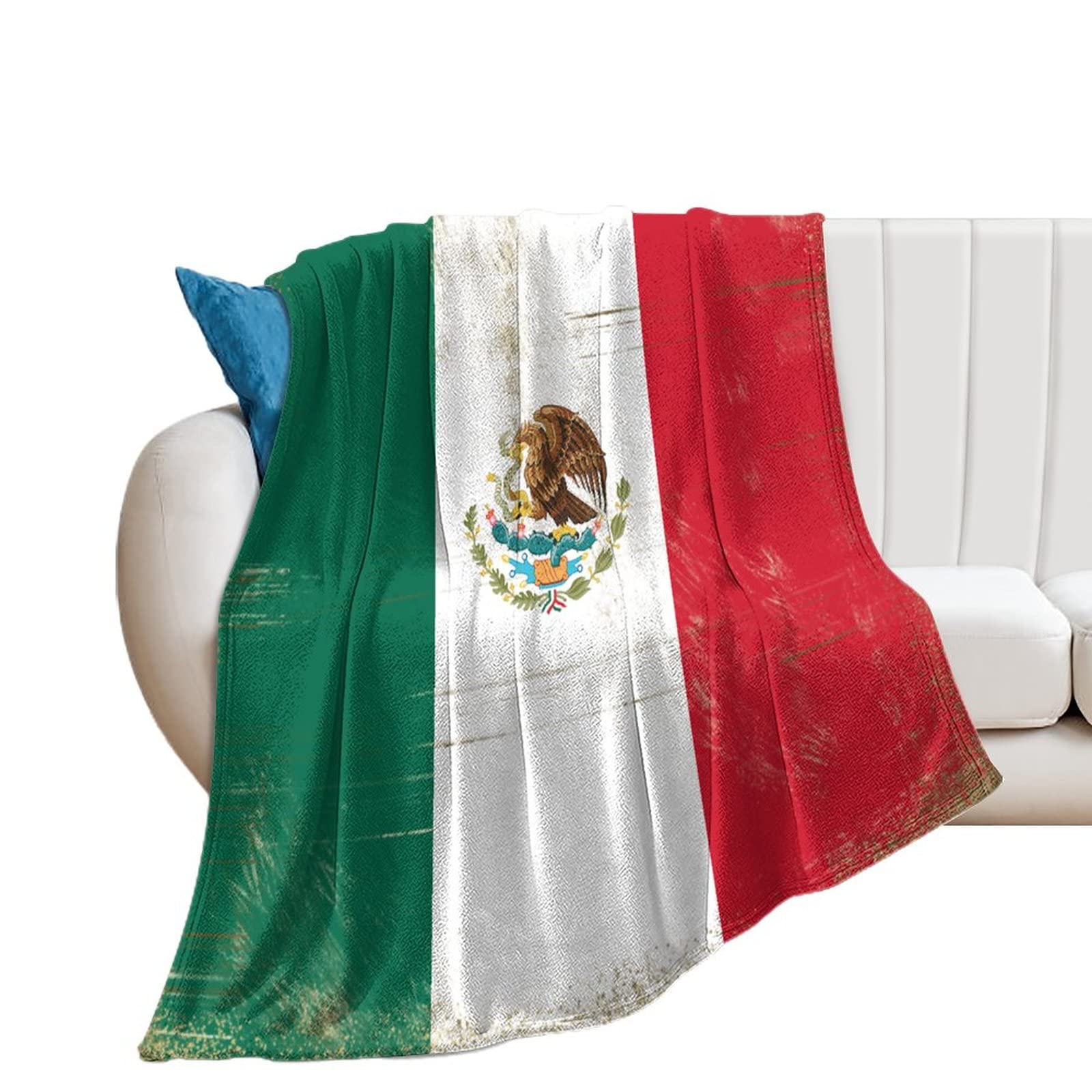 Couverture drapeau Mexique idée cadeau idéale pour homme, femme et enfant