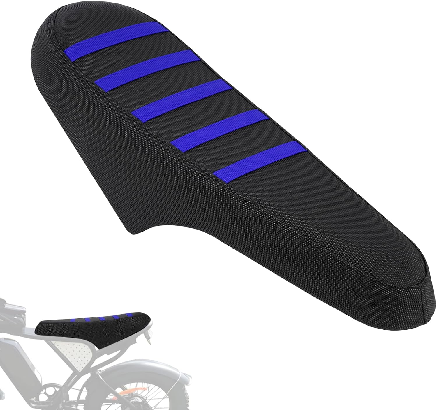 PVC Non-Slip Seat Cover for Ridstar Q20 Ebike-Red