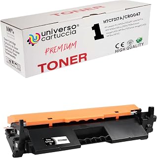 17A CF217A CRG047 Toner Compatibile Con HP LaserJet Pro M102 M102A M102W M130NW M130 M130A M130FN M130FW (1 CF217A)