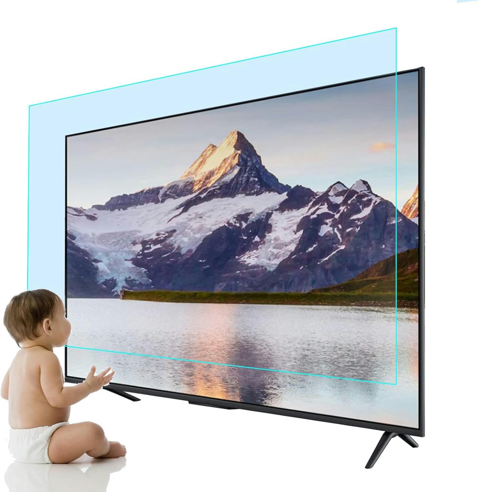 Protecteurs d'écran anti-lumière bleue TV pour retrouver un sommeil réparateur