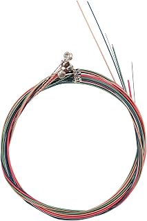 Tuesoa Conjunto de Color Iris Colorido de Cuerda para Guitarra acustica