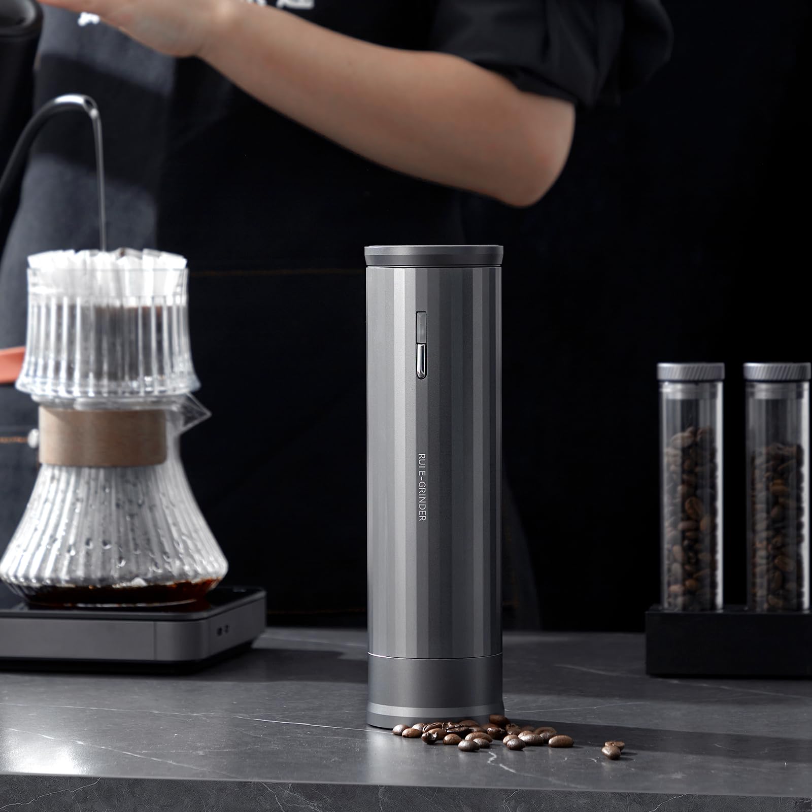 zeroHero Rui Portable Coffee Grinder - Freshly Ground Coffee -2
