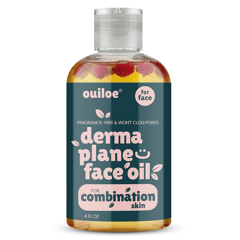 Óleo para Dermaplaning Ouiloe para Pele Mista, Sem Fragrância
