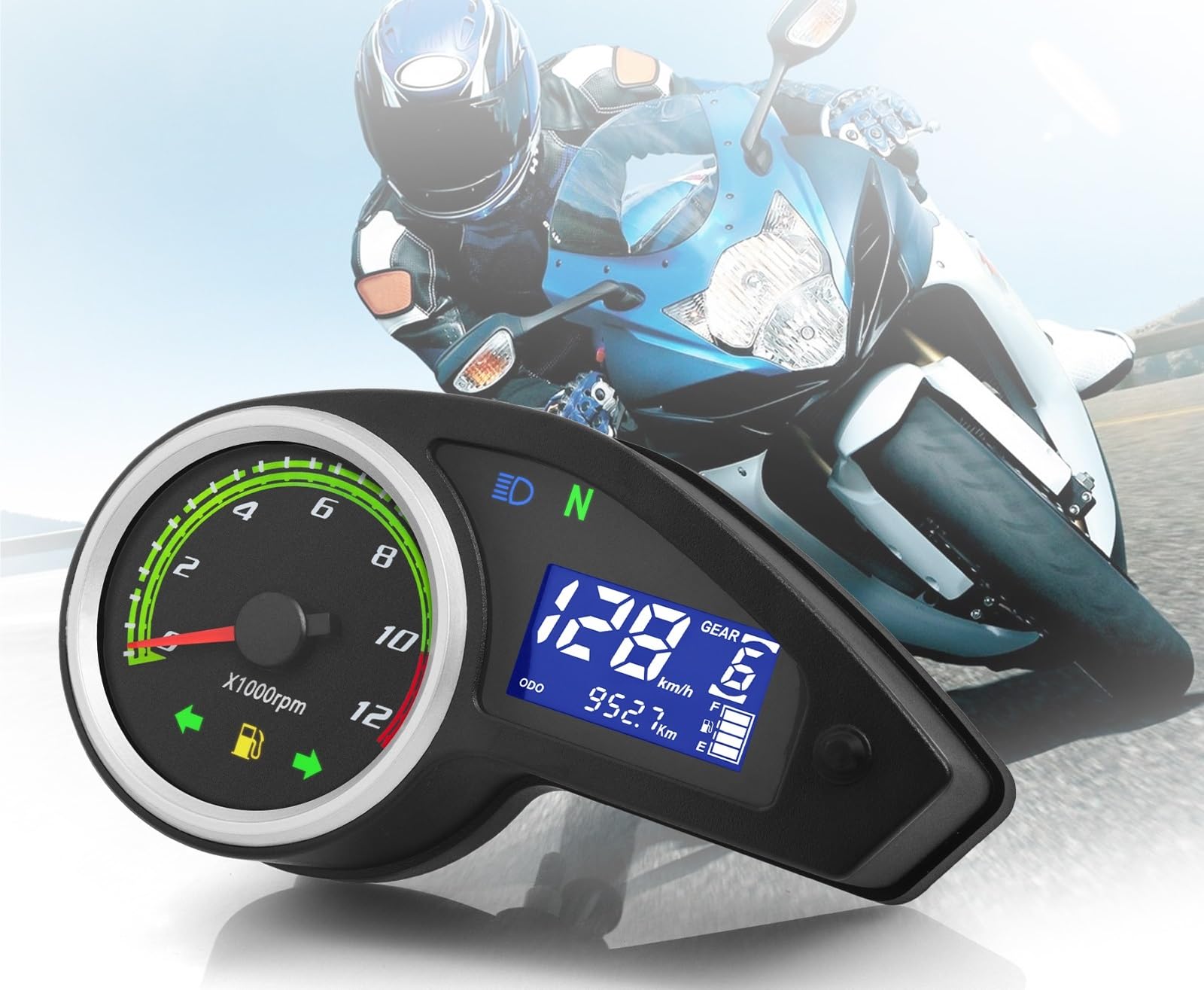 Moto Contachilometri Contachilometri Contachilometri Contachilometri Strumento Digitale Per Moto Cruscotto Per Contachilometri Strumento Per XR150 GY200