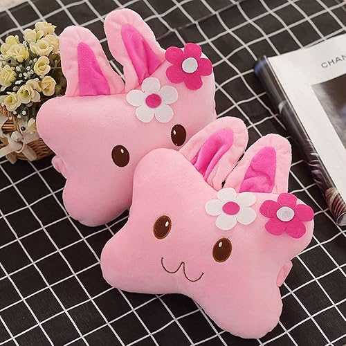 Sexysamba Almohada para reposacabezas de automóvil, almohada de cuello de dibujos animados para automóvil, cómoda y suave para asiento de automóvil