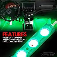 Vista 32 de Juego de luces LED DL-001-L3, #4 púrpura