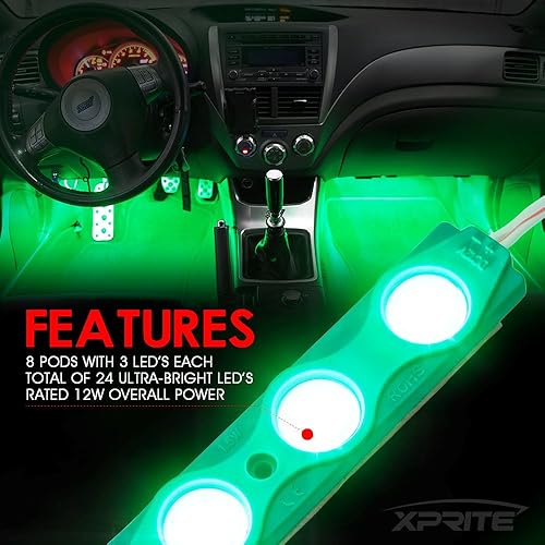 Vista 32 de Juego de luces LED DL-001-L3, #4 púrpura