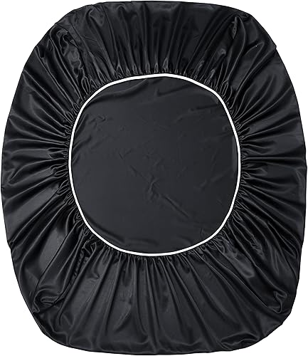 Miniatura 7 de Manyshofu Juego de funda de edredón de 6 piezas, color naranja óxido, tamaño King con sábana bajera de satén, no es edredón, fresco y sedoso, juego