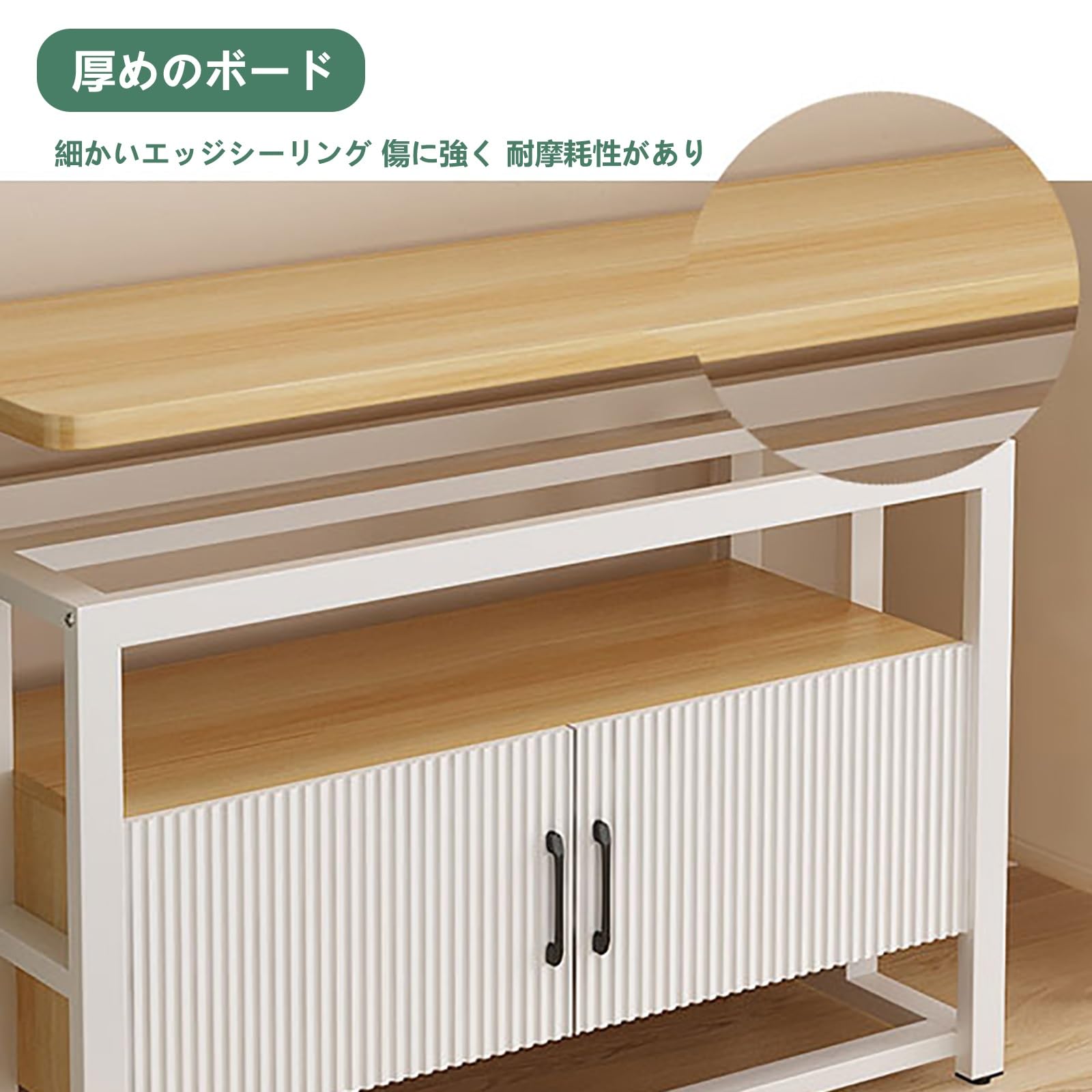 Amazon.co.jp: DKPLOE 水槽設置台 木製板 水槽台 組立式 水槽ラック 2