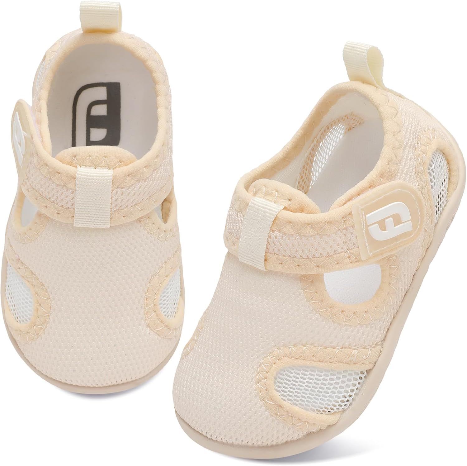 JOINFREE Baby Water Shoes Boys Girls Sandals Toddler Barefoot Beach Swim Shoes Baby Lightweight Summers Shoes Little Kids Quick-Dry Auqa Socks for Pool River
