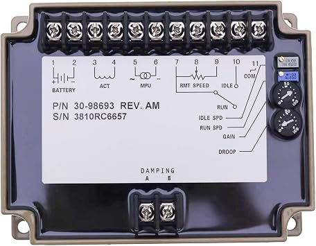 Speed Controller Control Governor 3098693 Generator Parts for Cummins KTA19 Engine