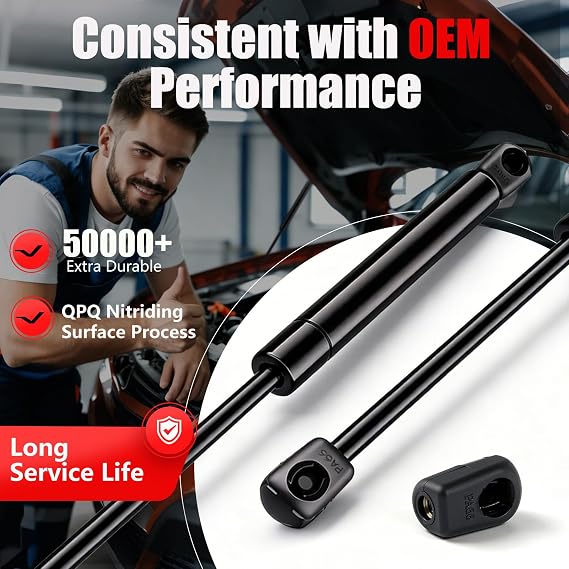 Vepagoo 4364 Hood Struts for 2002-2010 Dodge Ram 1500/2500/3500/4500/5500