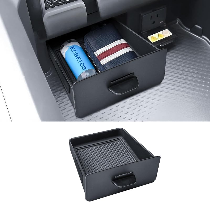 Gaveta organizadora do console EDBETOS para Dodge RAM 1500, 2500 e 3500 2019–2026 – 1 unidade
