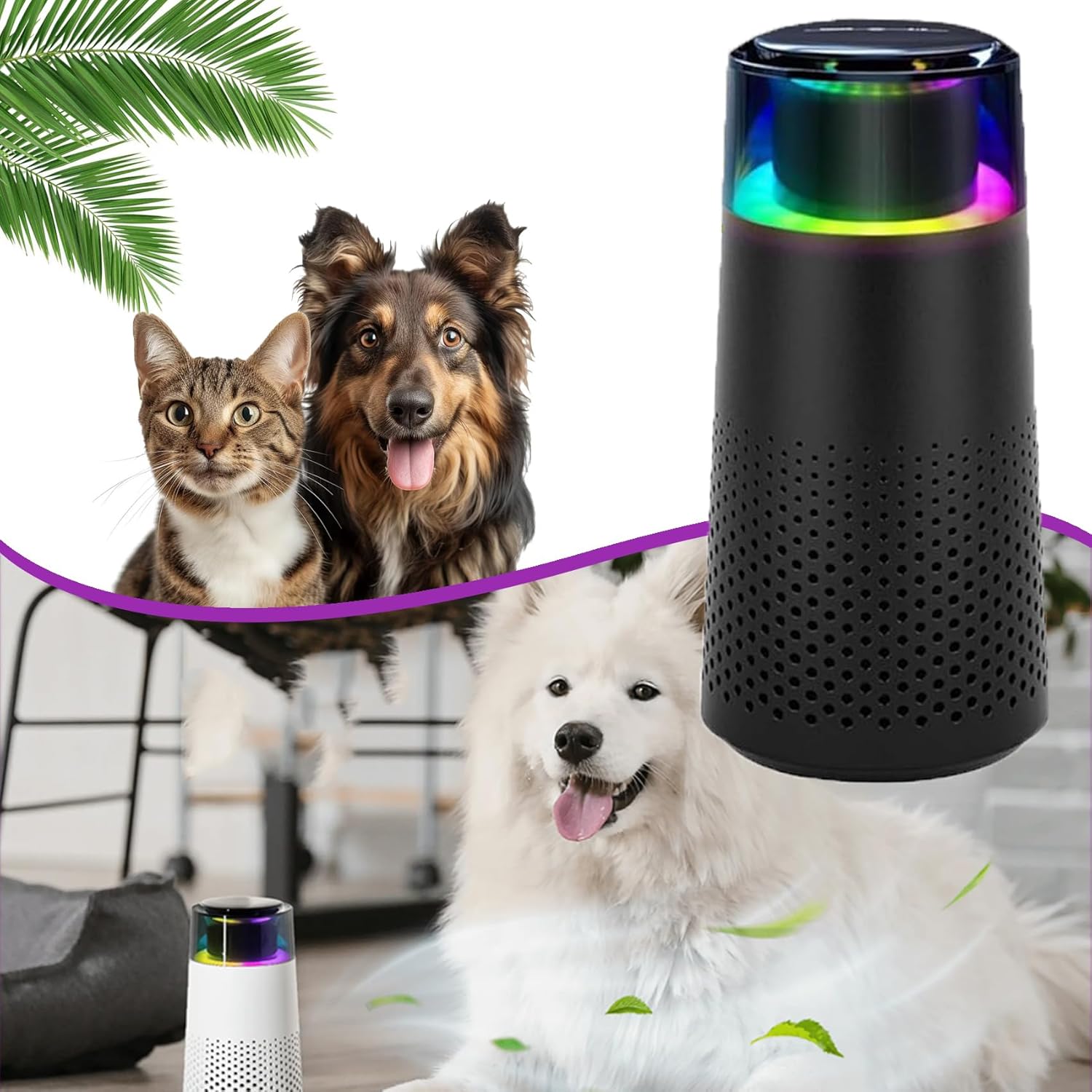 Pet Air Purifier, Eliminate That Dog Odor & Pee Smell From Your Home Instantly product image