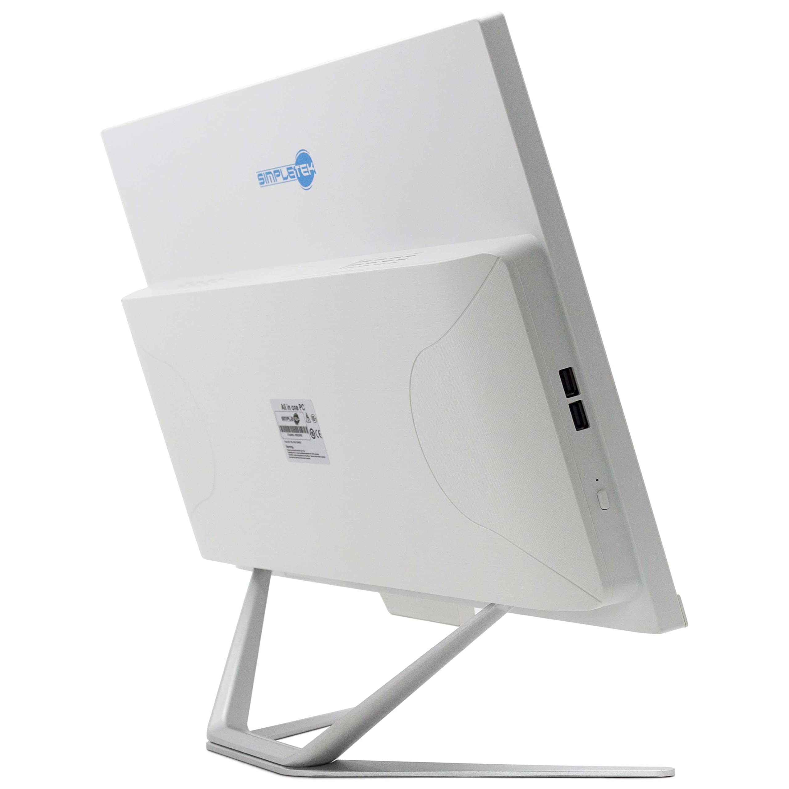 SIMPLETEK PC All in One 24” TouchScreen Full HD Core i5 Fino a 3.20GHz | Windows 10 Pro 16GB RAM SSD 960GB | Webcam integrata WiFi5 Bluetooth Desktop Computer Fisso Aio